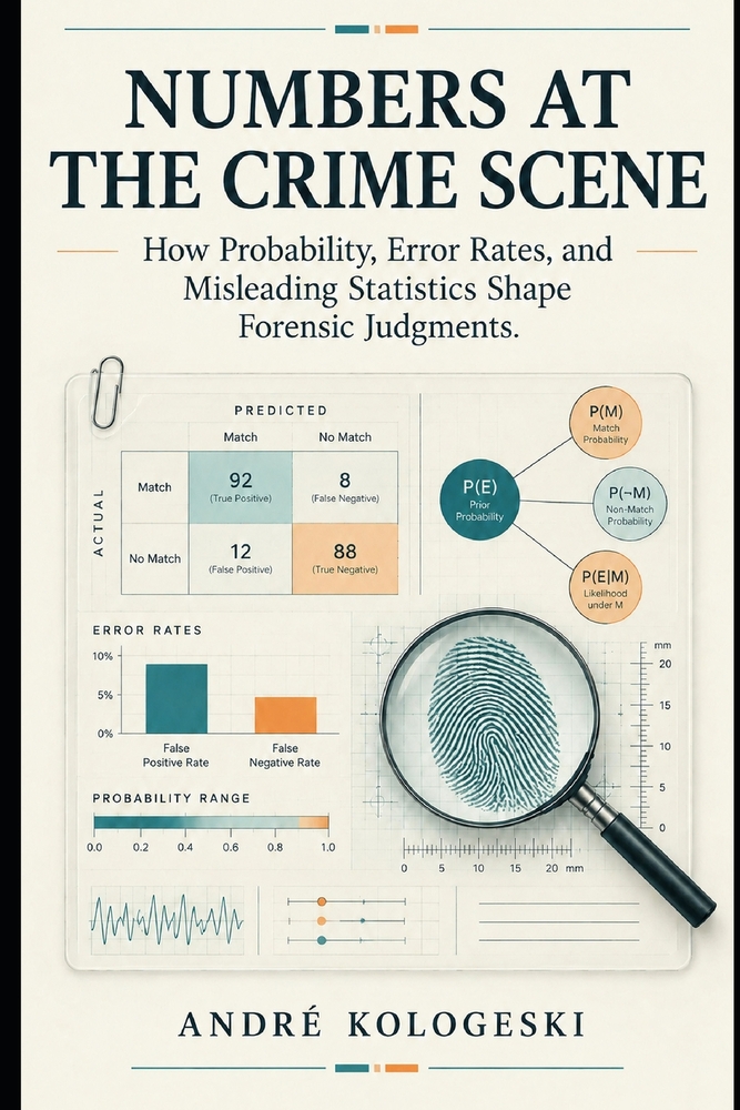 Numbers at the Crime Scene: How Probability, Error Rates, and Misleading Statistics Shape Forensic Judgments cover