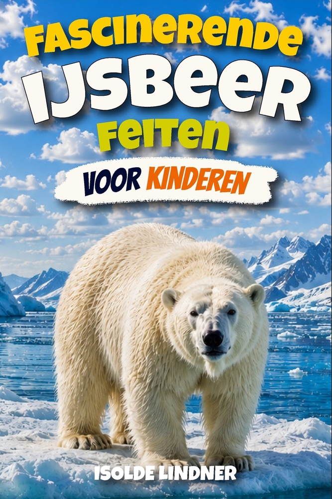Fascinerende IJsbeer-feiten voor slimme kinderen: Verken de bevroren wereld, ongelooflijke Arctische aanpassingen, meesterlijke jachtvaardigheden, fas cover