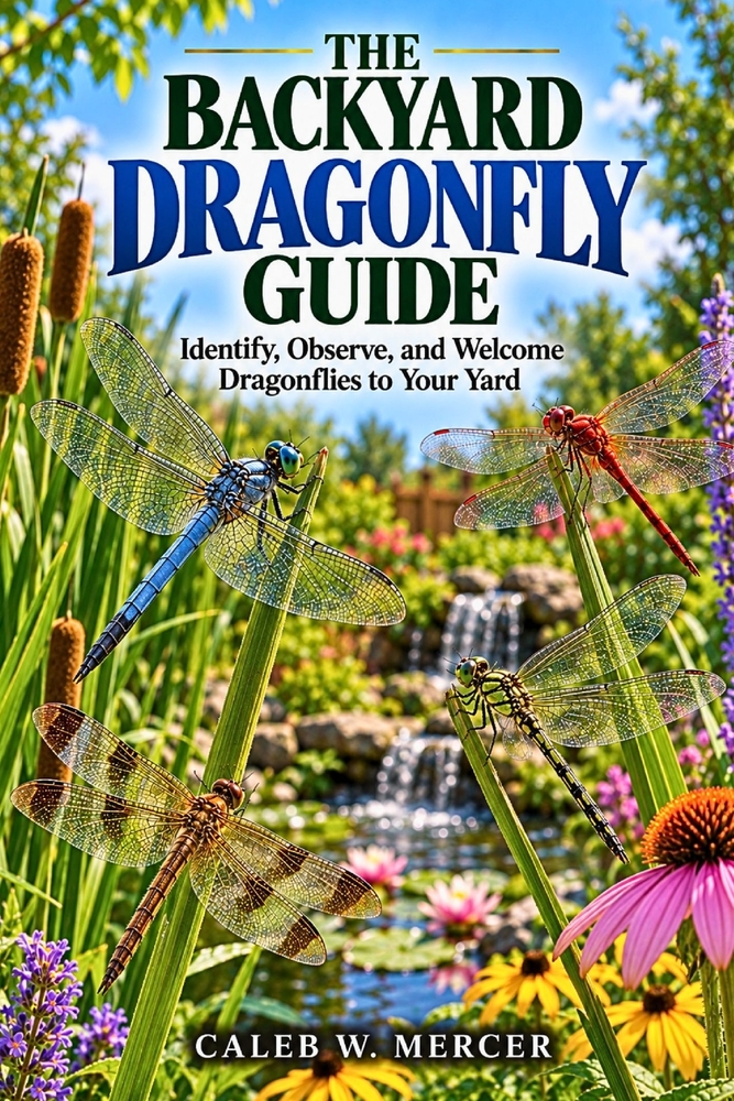 The Backyard Dragonfly Guide: Identify, Observe, and Welcome Dragonflies to Your Yard cover