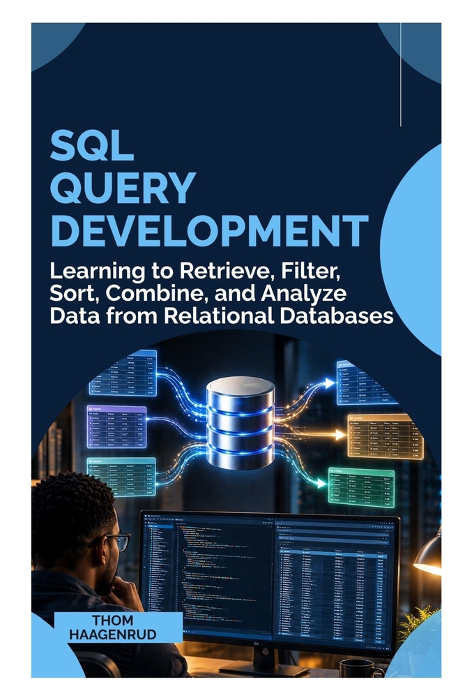 SQL Query Development: Learning to Retrieve, Filter, Sort, Combine, and Analyze Data from Relational Databases cover