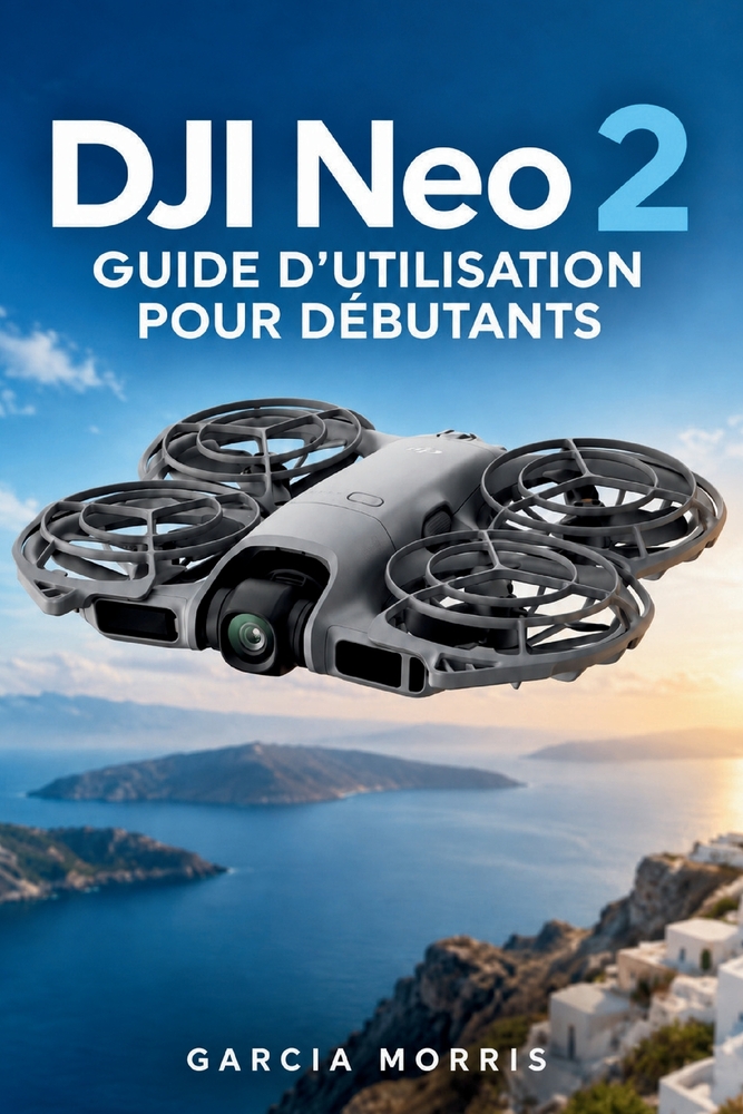 DJI Neo 2 GUIDE D'UTILISATIONPOUR DÉBUTANTS: Conseils pratiques pour une installation sécurisée, un vol fluide, un suivi intelligent, unevidéo 4K clai cover