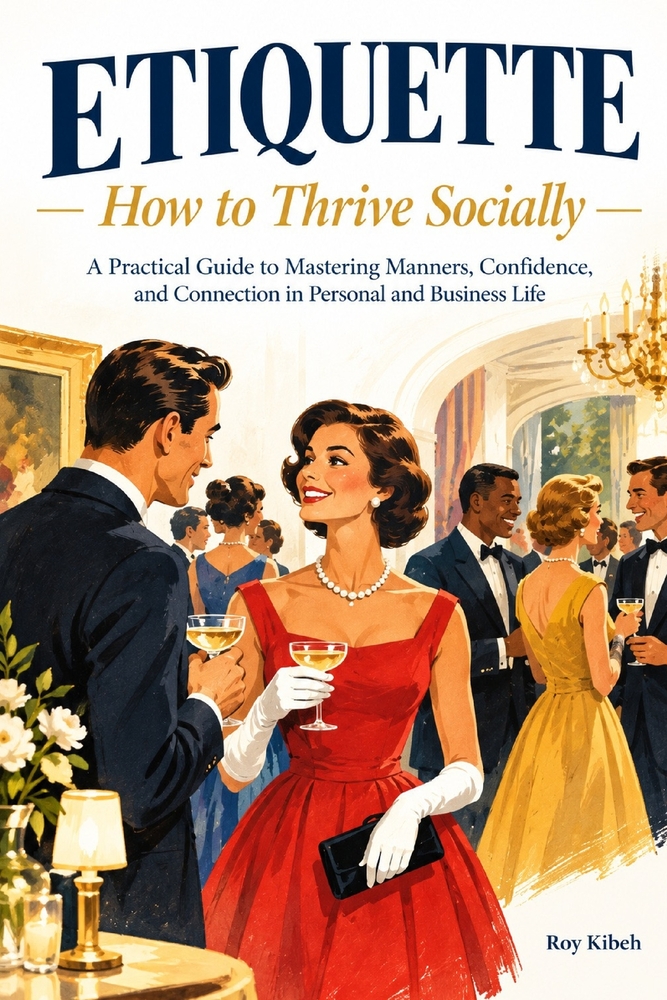 Etiquette: How to Thrive Socially: A Practical Guide to Mastering Manners, Confidence, and Connection in Personal and Business Life cover