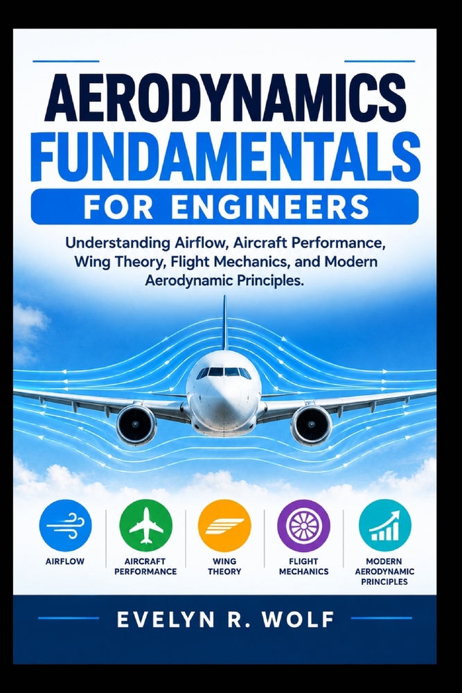 Aerodynamics Fundamentals for Engineers: Understanding Airflow, Aircraft Performance, Wing Theory, Flight Mechanics, and Modern Aerodynamic Principles cover