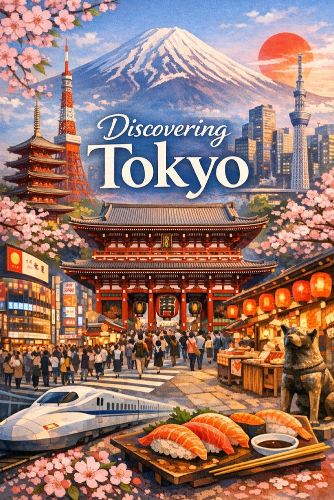 Discovering Tokyo cover