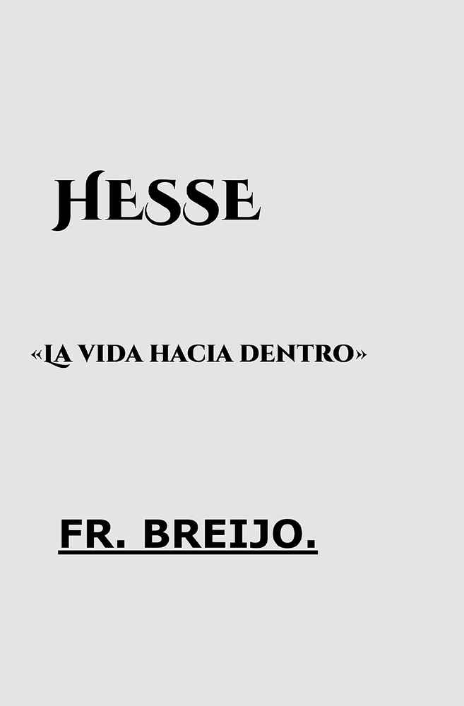 Hesse: La vida hacia dentro cover