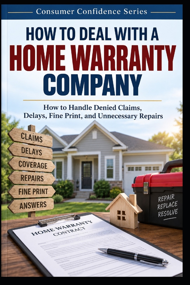 How to Deal With a Home Warranty Company: How to Handle Denied Claims, Delays, Fine Print, and Unnecessary Repairs cover