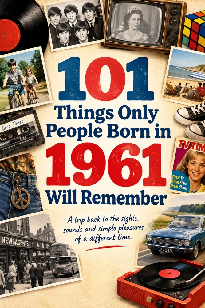 101 Things Only People Born in 1961 Will Remember cover