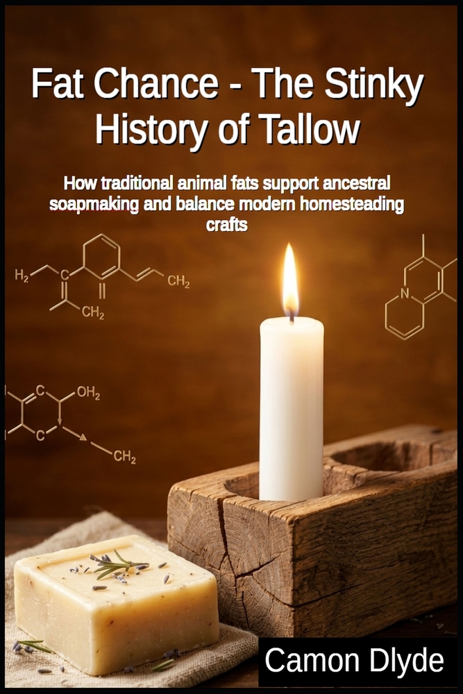 Fat Chance - The Stinky History of Tallow: How traditional animal fats support ancestral soapmaking and balance modern homesteading crafts cover