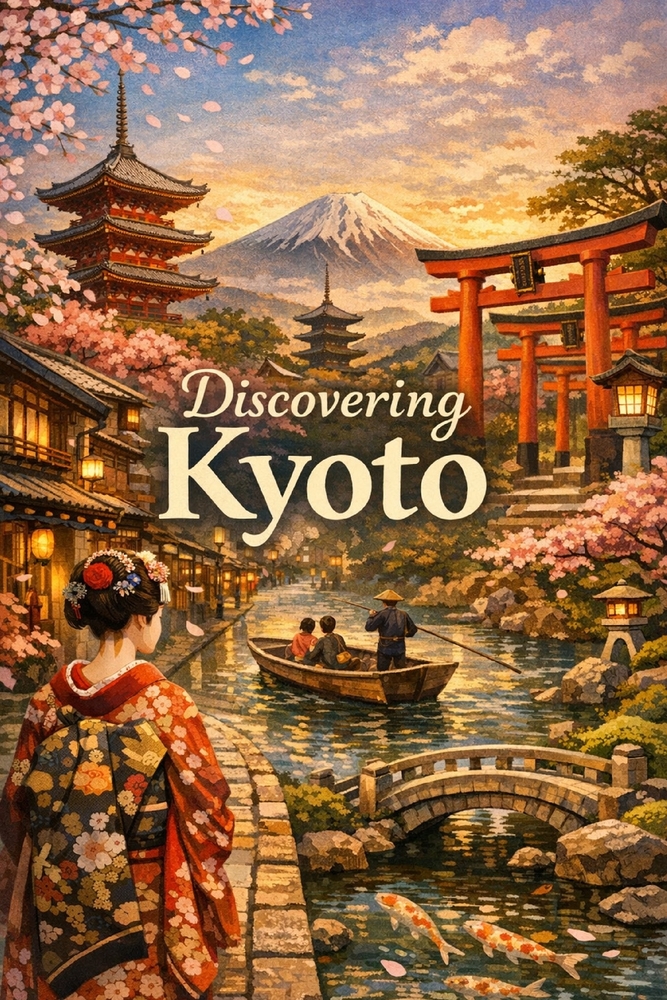 Discovering Kyoto cover