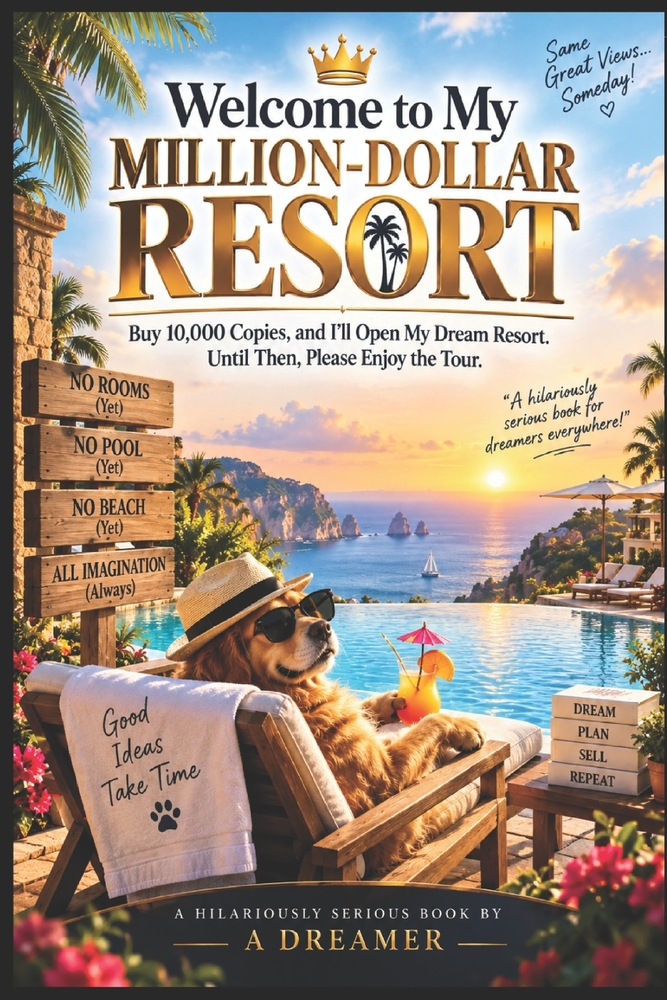 Welcome to My Million-Dollar Resort: Buy 10,000 Copies, and I'll Open My Dream Resort. Until Then, Please Enjoy the Tour. cover
