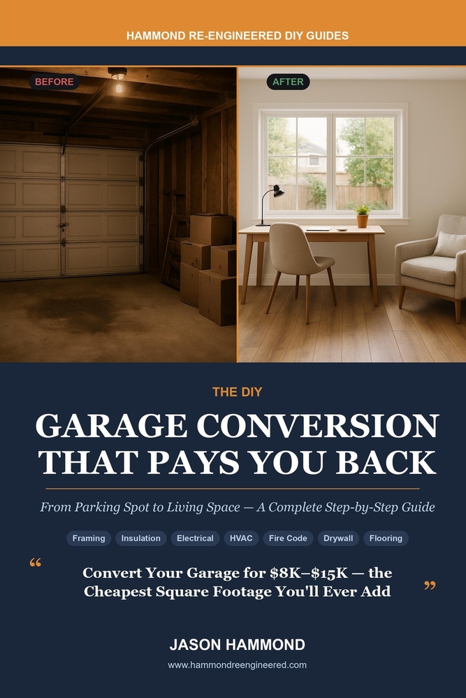 The DIY Garage Conversion That Pays You Back: From Parking Spot to Living Space - A Complete Step-by-Step Guide cover