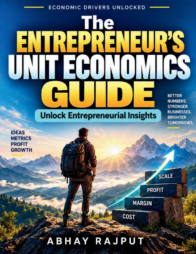 The Entrepreneur's Unit Economics Guide: Financial Insight Techniques Economic Decision Making Profit Margin Boosting Data-Driven Business Sustainable cover