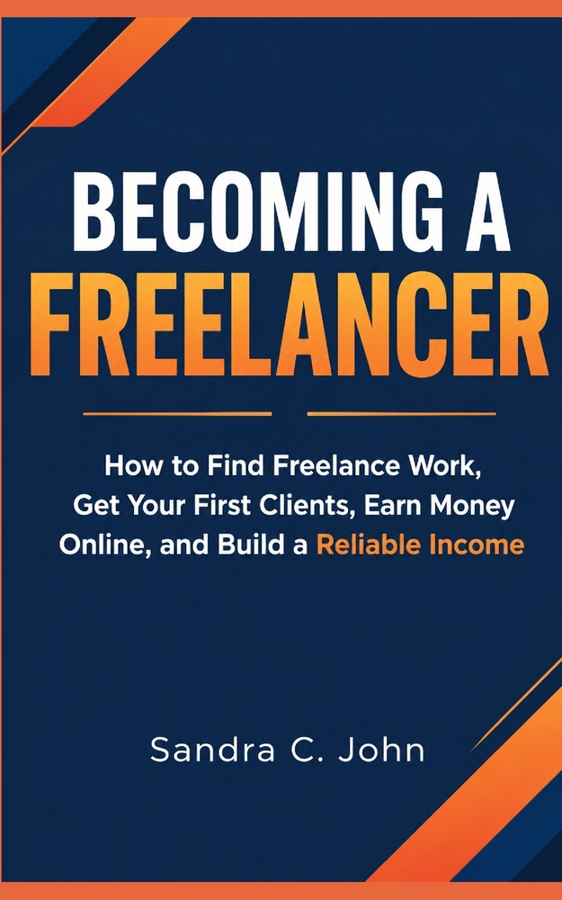Becoming a Freelancer: How to Find Freelance Work, Get Your First Clients, Earn Money Online, and Build a Reliable Income cover