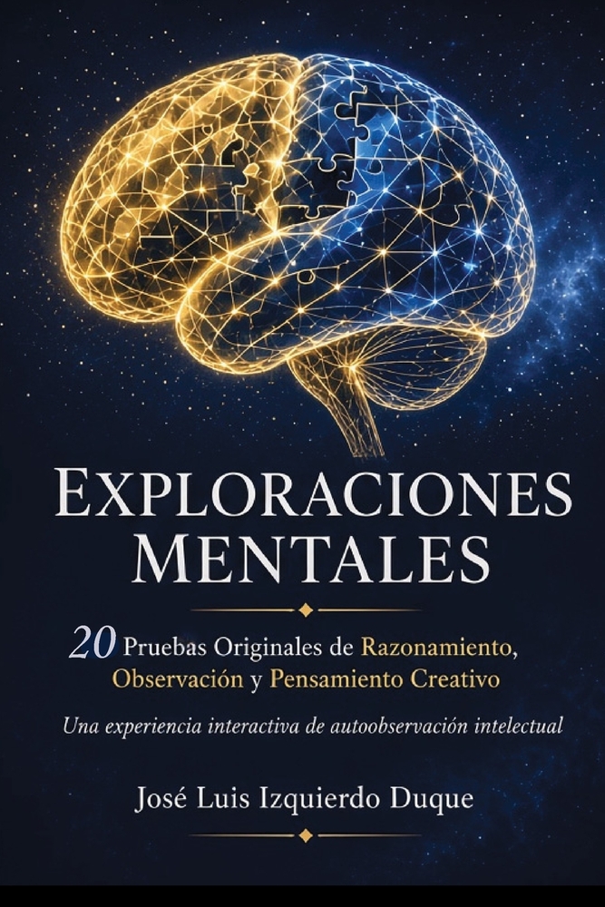 Exploraciones Mentales: 20 Pruebas Originales de Razonamiento, Observación y Pensamiento Creativo cover