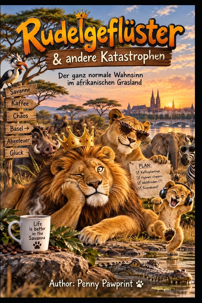 Rudelgeflüster & andere Katastrophen: Der ganz normale Wahnsinn im afrikanischen Grasland cover