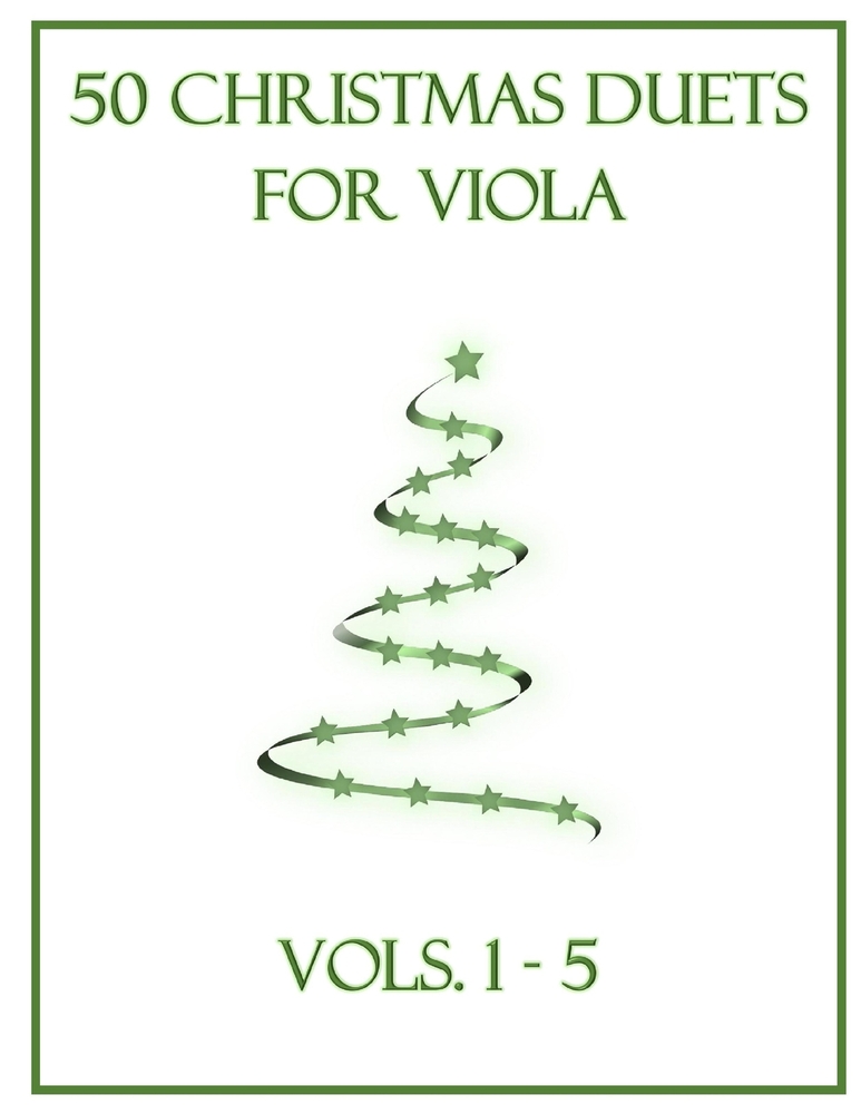 50 Christmas Duets for Viola: Vols. 1-5 cover