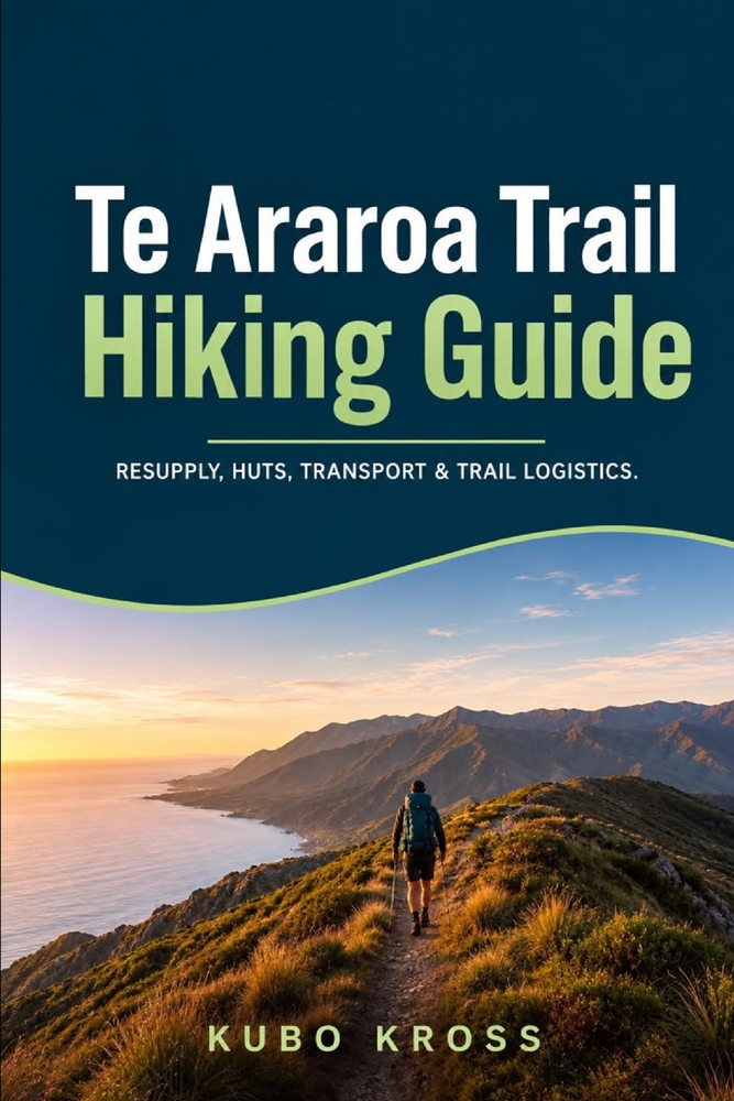 Te Araroa Trail Hiking Guide: Resupply, Huts, Transport & Trail Logistics cover