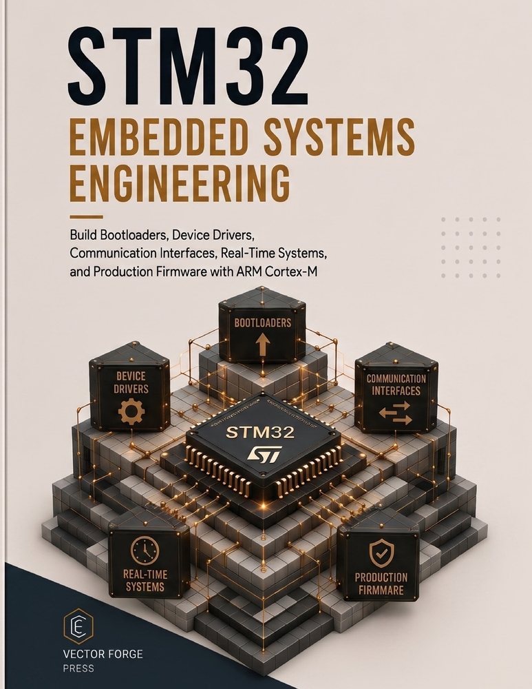 STM32 Embedded Systems Engineering: Build Bootloaders, Device Drivers, Communication Interfaces, Real-Time Systems, and Production Firmware with ARM C cover