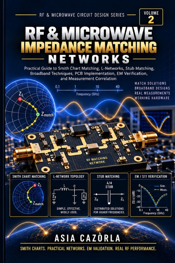 RF Impedance Matching Networks: Practical Matching from Lumped Networks to Distributed Structures cover