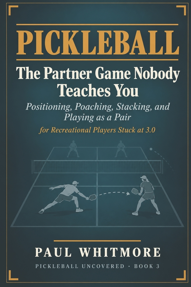 Pickleball: The Strategy Nobody Teaches You: Shot Selection, Court Position, and Reading Your Opponent - for Recreational Players Stuck at 3.0 cover