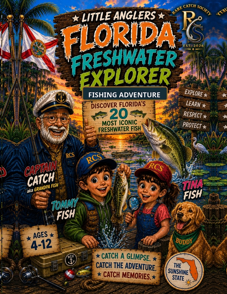 Florida Freshwater Fishing Adventure: 20 Most Iconic Fish of the Sunshine State cover