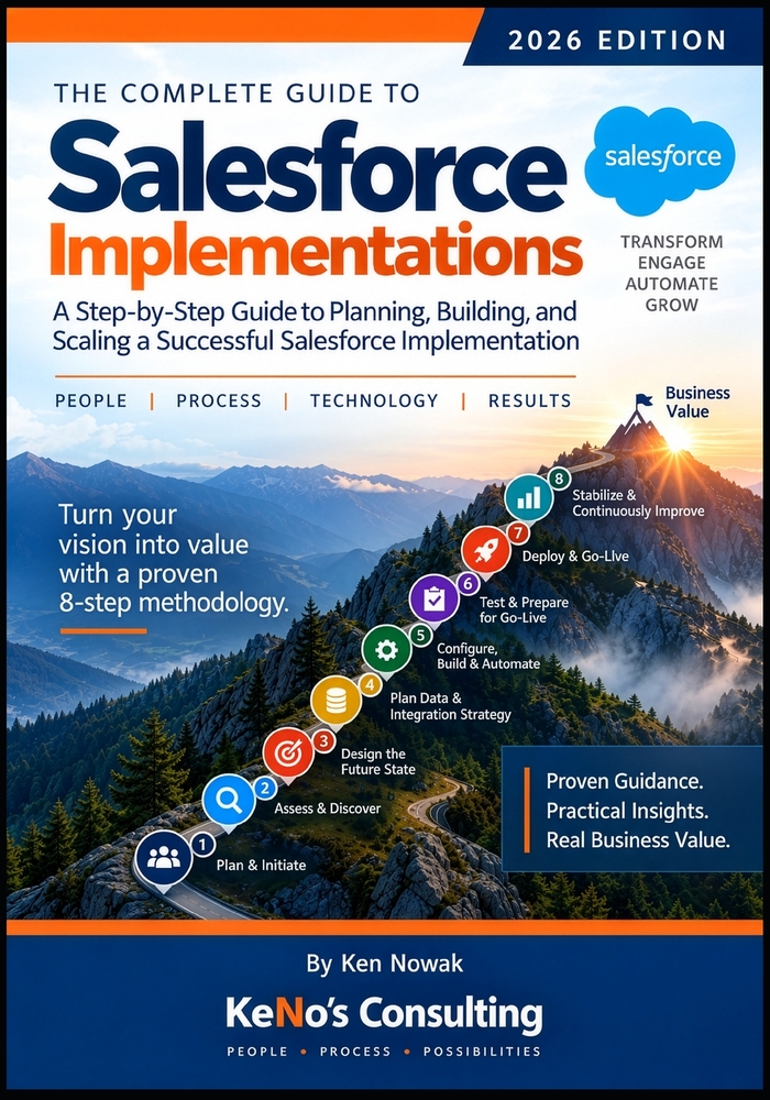 Salesforce Implementation Guide (2026 Edition): A Practical Guide to Planning, Designing, Configuring, Migrating, & Delivering a Successful Salesforce cover
