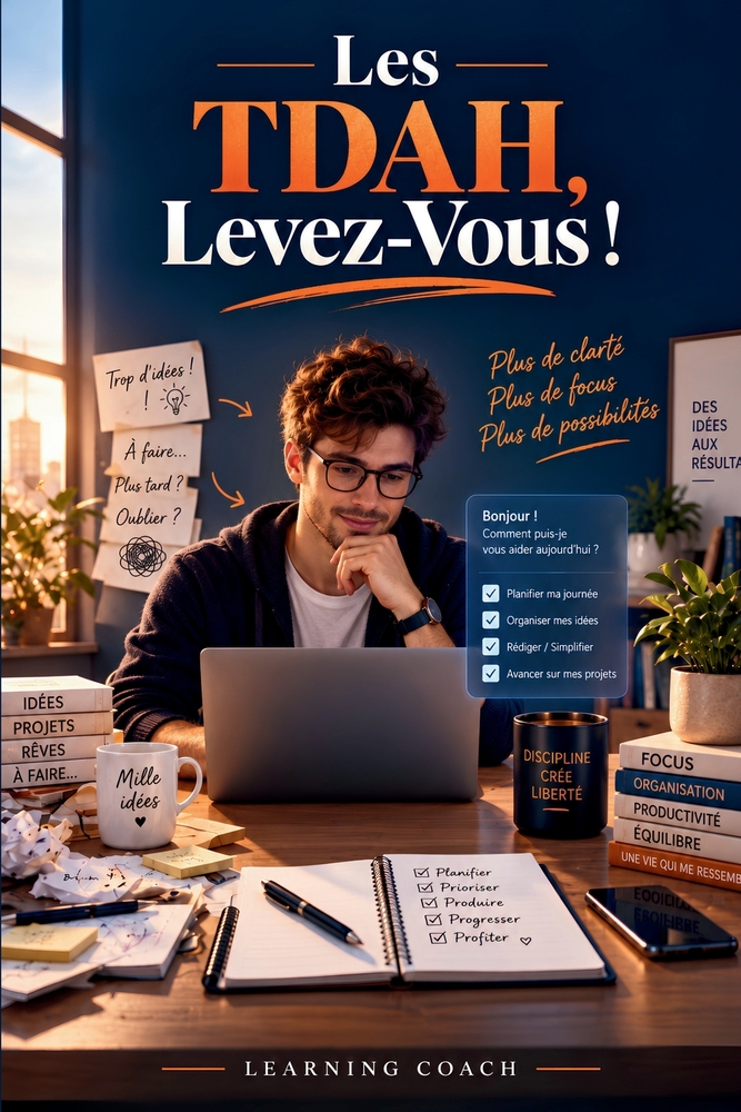 Les TDAH, Levez-Vous !: Et si votre esprit devenait enfin votre allié ? cover