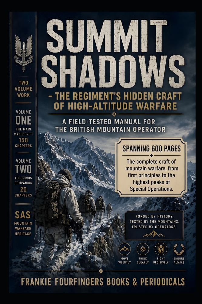 SUMMIT SHADOWS - The Regiment's Hidden Craft of High-Altitude Warfare: A Field-Tested Manual for the British Mountain Operator cover