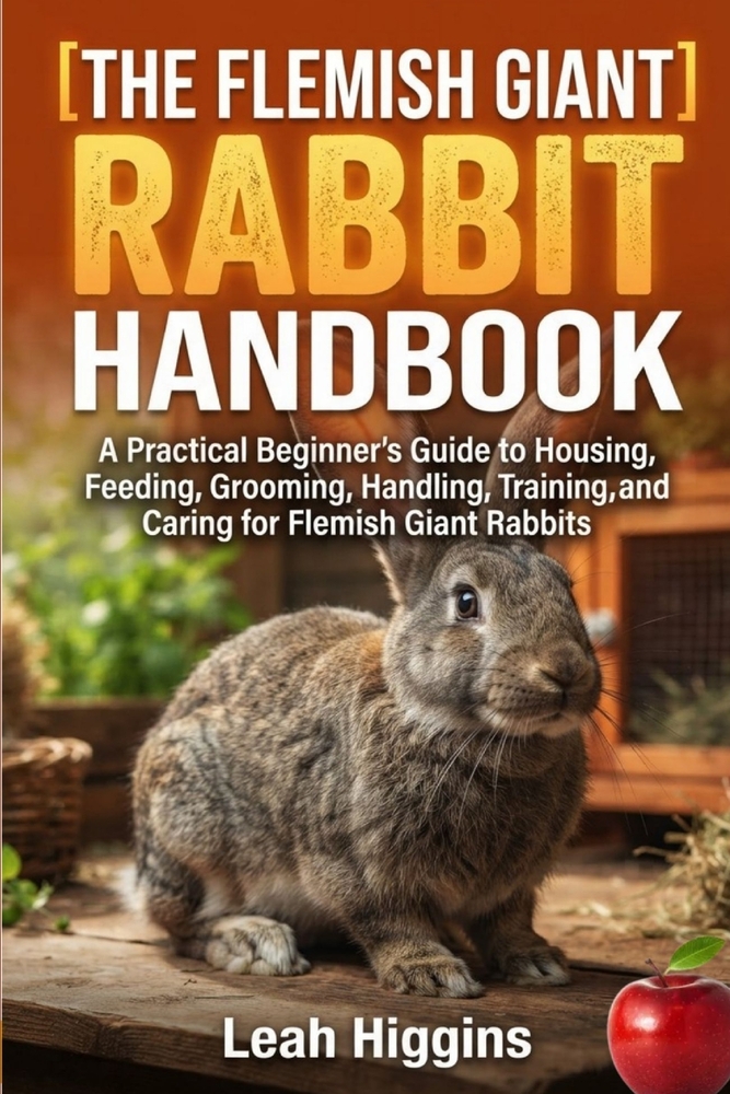 The Flemish Giant Rabbit Handbook: A Practical Beginner's Guide to Housing, Feeding, Grooming, Handling, Training, and Caring for Flemish Giant Rabbit cover
