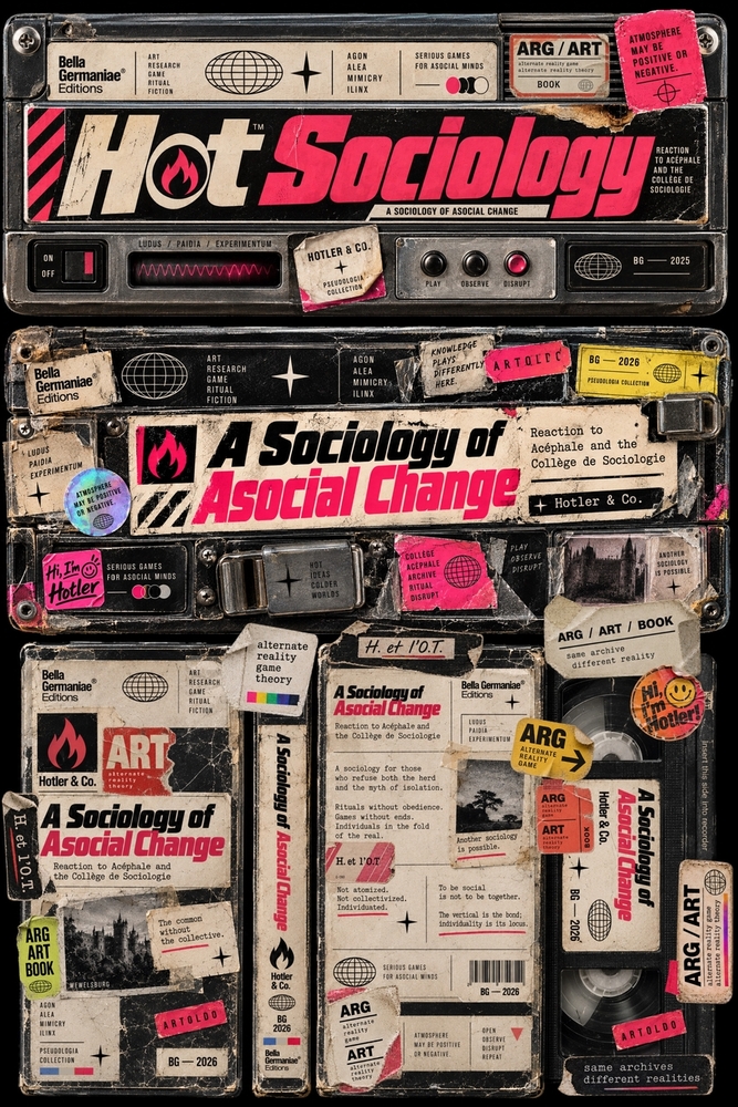 Hot Sociology - A Sociology of Asocial Change: Reaction to Acéphale & the Collège de Sociologie Vol. 3 cover