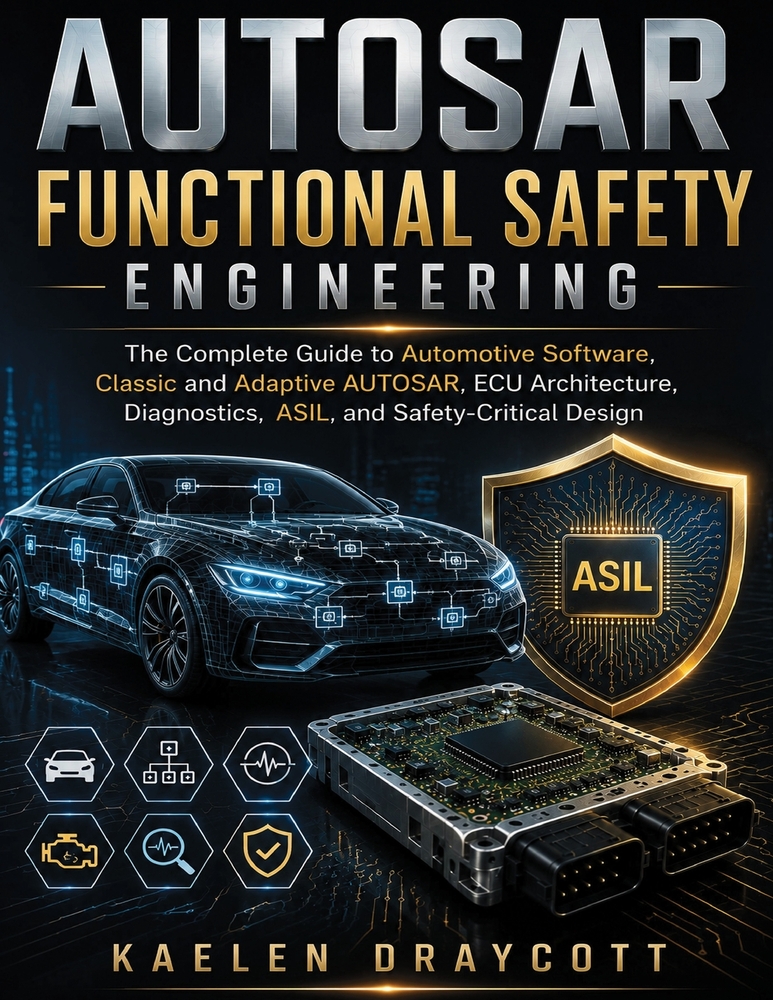 AUTOSAR Functional Safety Engineering: The Complete Guide to Automotive Software, Classic and Adaptive AUTOSAR, ECU Architecture, Diagnostics, ASIL, a cover