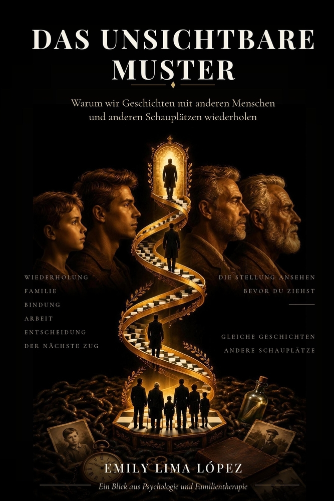 Das unsichtbare Muster: Warum wir Geschichten mit anderen Menschen und anderen Schauplätzen wiederholen, und wie sich der nächste Zug ändern lässt cover