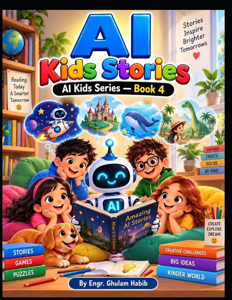 AI Kids Stories: Stories, Games & Creative Challenges cover