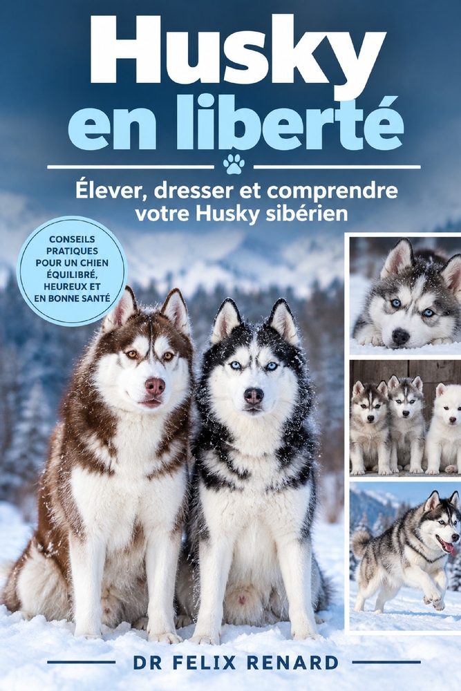 Husky en liberté: Élever, dresser et comprendre votre Husky sibérien cover