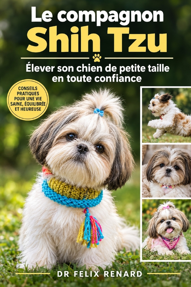 Le compagnon Shih Tzu: Élever son chien de petite taille en toute confiance cover