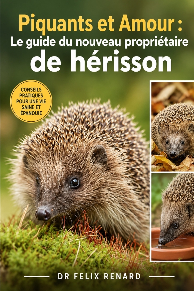 Piquants et Amour: Le guide du nouveau propriétaire de hérisson cover
