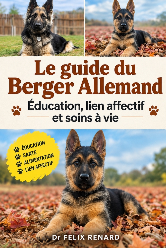 Le guide du Berger Allemand: Éducation, lien affectif et soins à vie cover