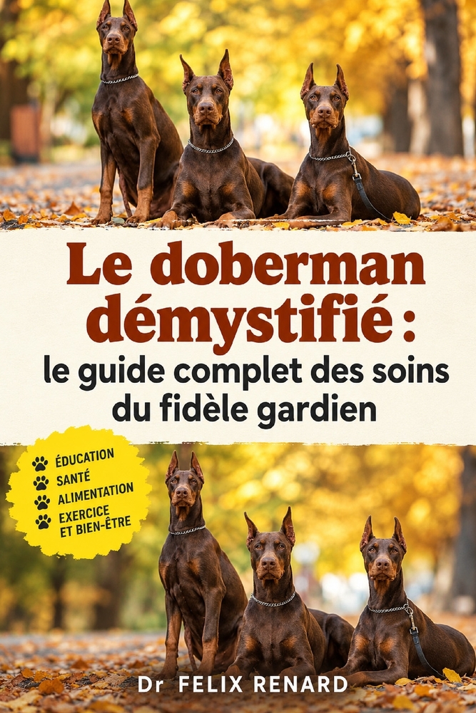 Le doberman démystifié: le guide complet des soins du fidèle gardien cover