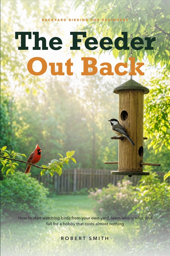 The Feeder Out Back: How to start watching birds from your own yard, learn who is who, and fall for a hobby that costs almost nothing cover