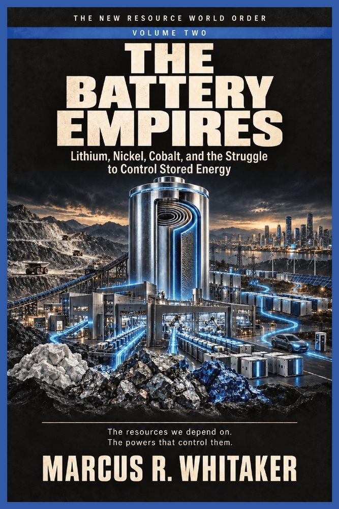 The Battery Empires: Lithium, Nickel, Cobalt, and the Struggle to Control Stored Energy cover