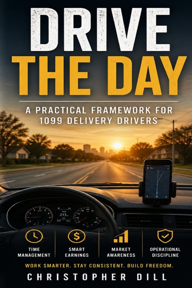 Drive the Day: A Practical Framework for 1099 Delivery Drivers cover