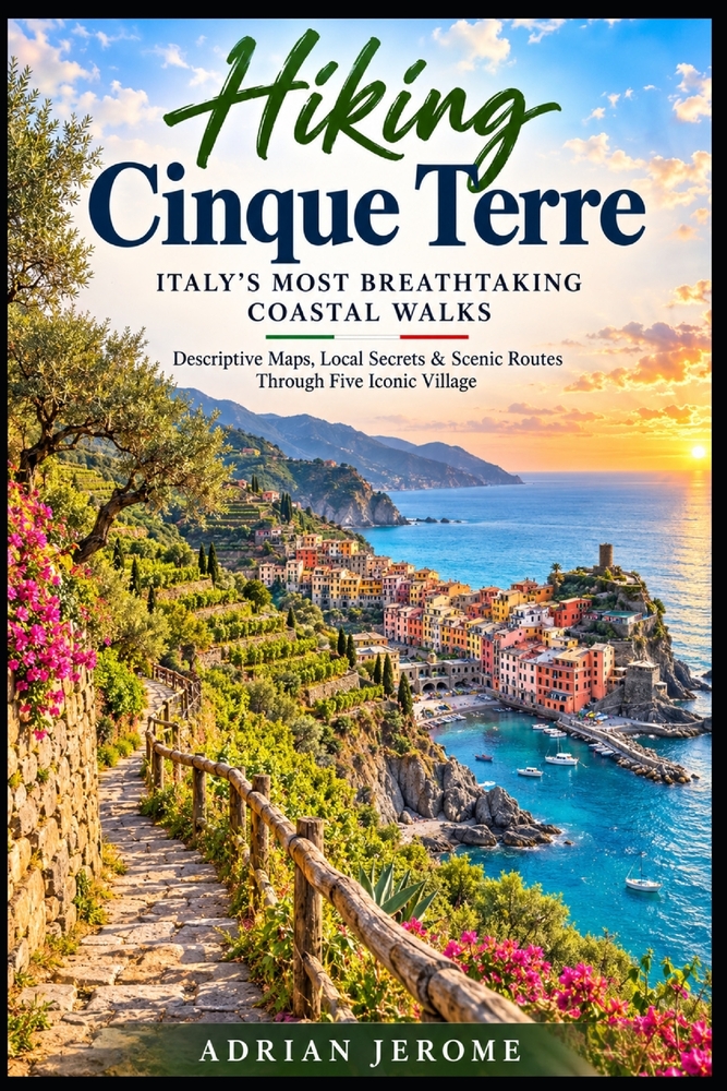 Hiking Cinque Terre Italy's Most Breathtaking Coastal Walks: Descriptive Maps, Local Secrets & Scenic Routes Through Five Iconic Villages cover