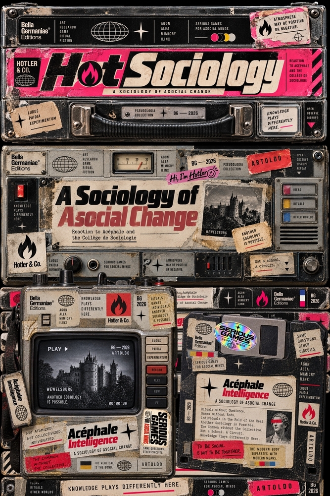 Hot Sociology - A Sociology of Asocial Change: Reaction to Acéphale & the Collège de Sociologie Vol. 3 cover