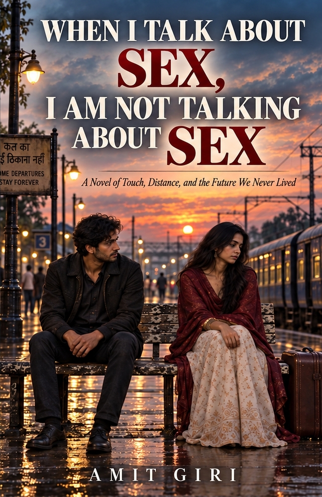 When I Talk about Sex, I Am Not Talking about Sex: A Novel of Touch, Distance, and the Future We Never Lived cover
