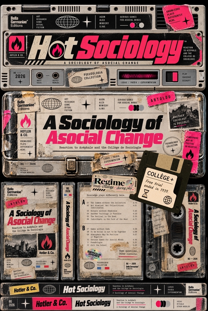 Hot Sociology - A Sociology of Asocial Change: Reaction to Acéphale & the Collège de Sociologie Vol. 3 cover