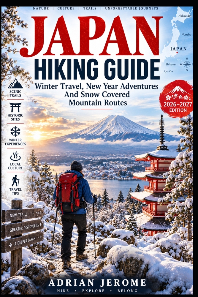 Japan Hiking Guide: Winter Travel, New Year Adventures and Snow Covered Mountain Routes cover