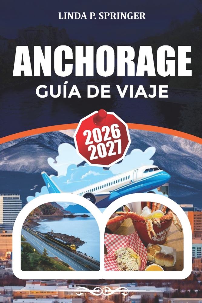 Anchorage Guía de Viaje 2026-2027: Explora la fauna, glaciares, atracciones, senderos de senderismo y aventuras panorámicas de Alaska cover