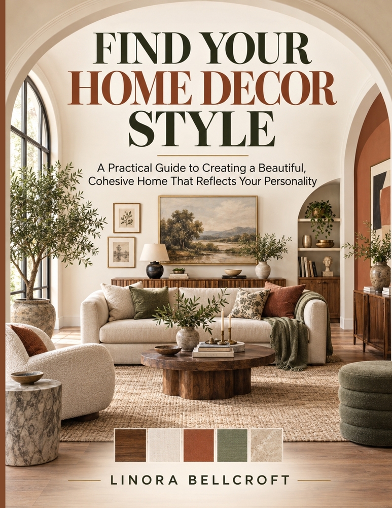 Find Your Home Decor Style: A Practical Guide to Creating a Beautiful, Cohesive Home That Reflects Your Personality cover