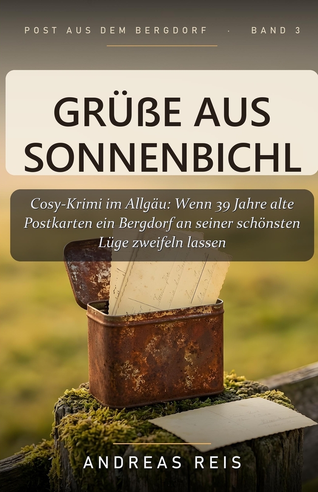 Grüße aus Sonnenbichl: Cosy-Krimi im Allgäu: Wenn 39 Jahre alte Postkarten ein Bergdorf an seiner schönsten Lüge zweifeln lassen cover