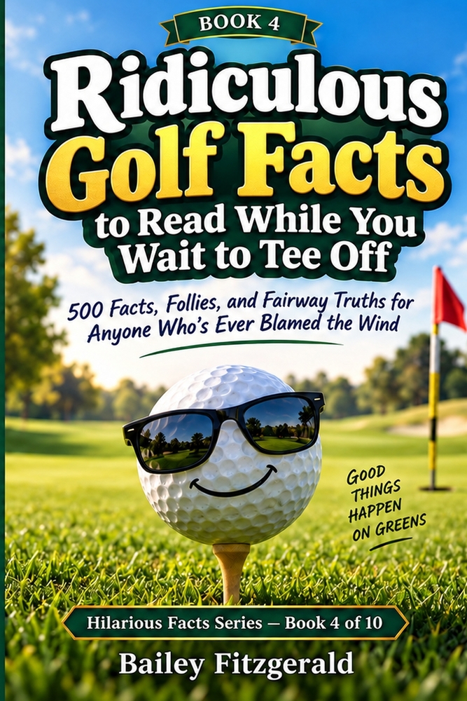Ridiculous Golf Facts to Read While You Wait to Tee Off: 500 Facts, Follies, and Fairway Truths for Anyone Who's Ever Blamed the Wind cover